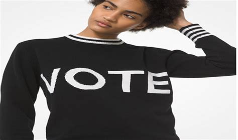 michael kors vote|Vote Cashmere Intarsia Sweater .